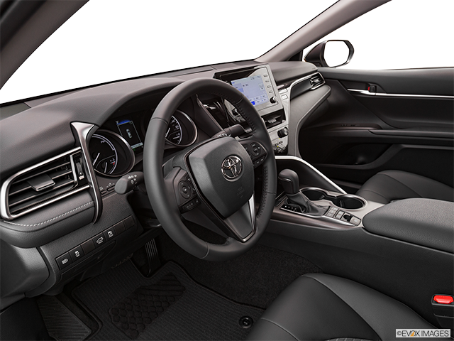 2022 Toyota Camry Hybrid | Interior Hero (driver’s side)