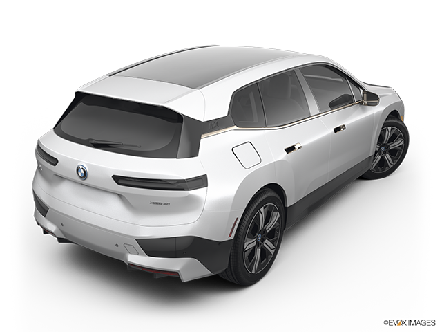 2022 BMW iX | Rear 3/4 angle view