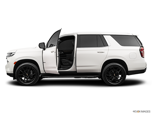 2022 Chevrolet Tahoe | Driver's side profile with drivers side door open