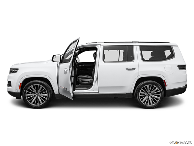 2023 Jeep Grand Wagoneer | Driver's side profile with drivers side door open