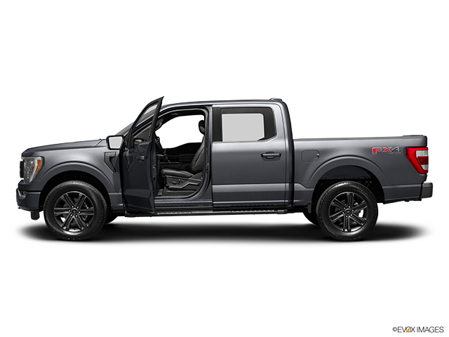 2022 Ford F-150 | Driver's side profile with drivers side door open