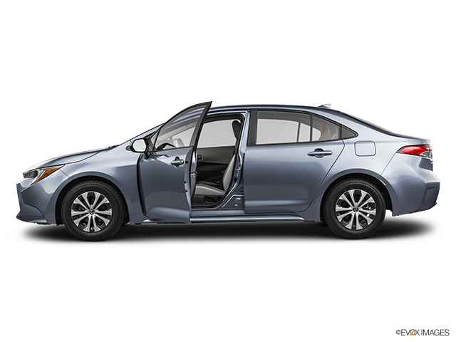 2022 Toyota Corolla Hybrid | Driver's side profile with drivers side door open