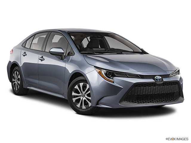 2022 Toyota Corolla Hybrid | Front passenger 3/4 w/ wheels turned