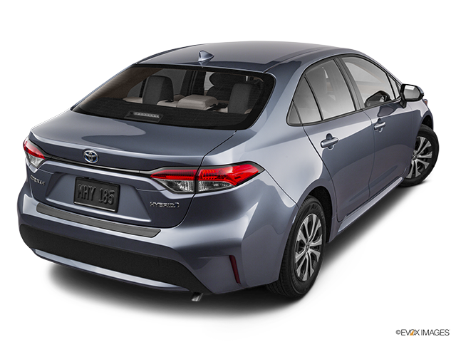 2022 Toyota Corolla Hybrid | Rear 3/4 angle view