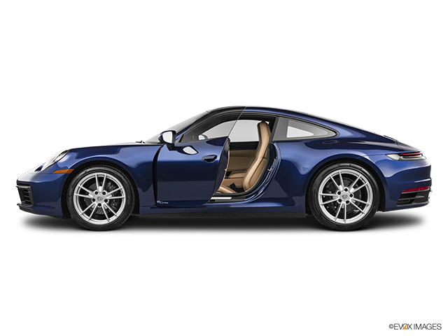 2022 Porsche 911 | Driver's side profile with drivers side door open