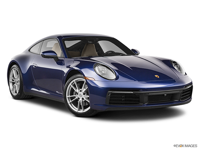 2022 Porsche 911 | Front passenger 3/4 w/ wheels turned