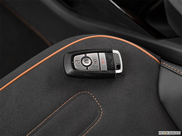 2022 Ford Mustang Mach-E | Key fob on driver’s seat