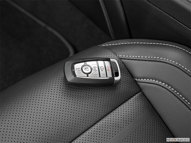 2022 Ford Mustang | Key fob on driver’s seat