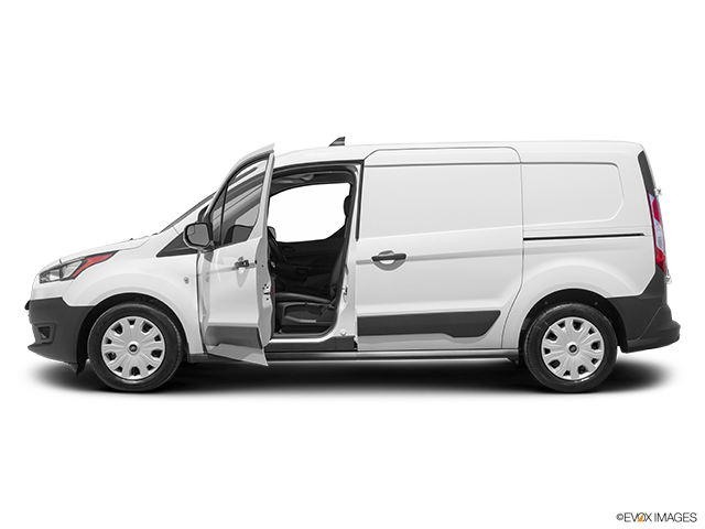 2022 Ford Transit Connect Van | Driver's side profile with drivers side door open