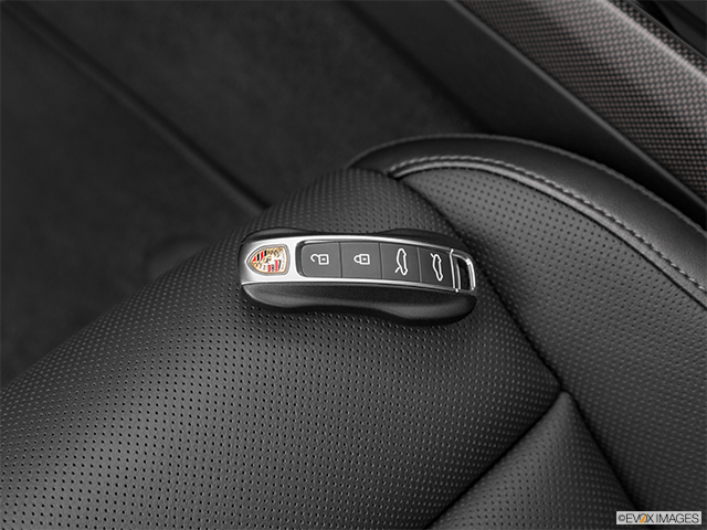2025 Porsche Taycan | Key fob on driver’s seat