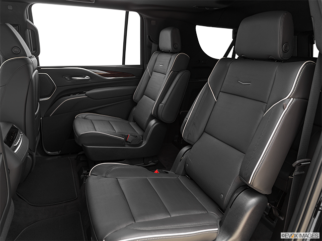 2022 Cadillac Escalade ESV | Rear seats from Drivers Side