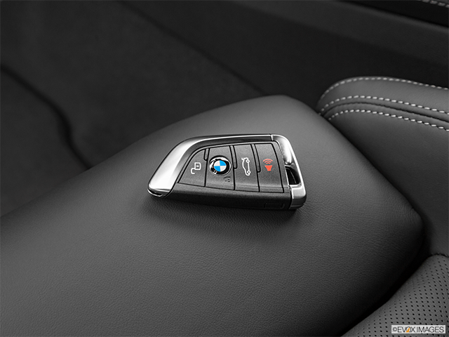 2022 BMW X4 M | Key fob on driver’s seat