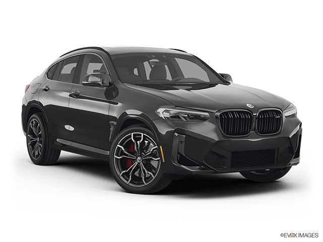 2022 BMW X4 M | Front passenger 3/4 w/ wheels turned