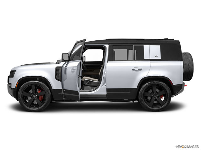 2024 Land Rover Defender | Driver's side profile with drivers side door open