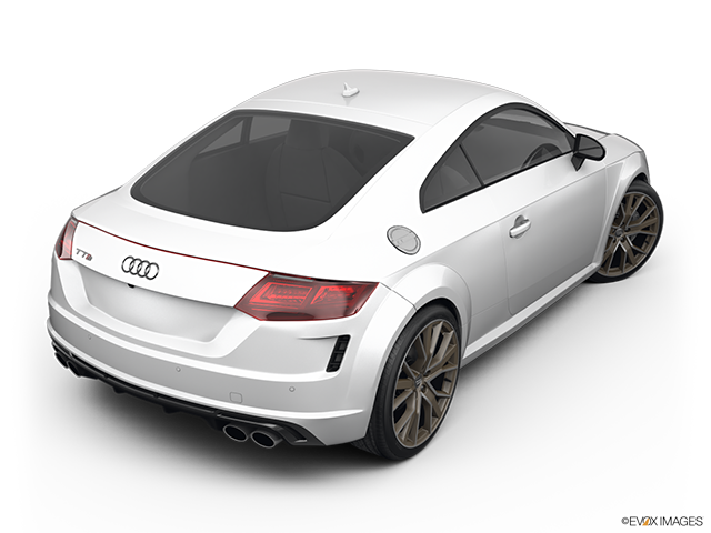 2022 Audi TTS | Rear 3/4 angle view