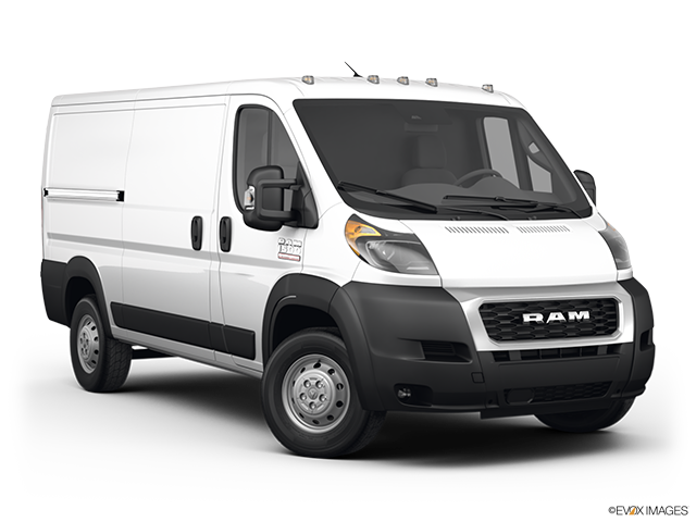 2022 Ram ProMaster Cargo Van | Front passenger 3/4 w/ wheels turned