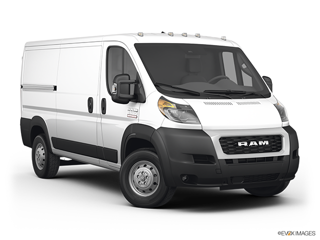 2022 Ram ProMaster Cargo Van | Front passenger 3/4 w/ wheels turned