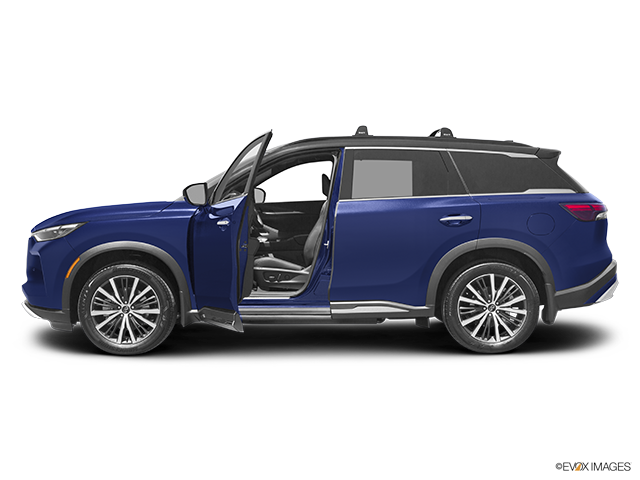 2022 Infiniti QX60 | Driver's side profile with drivers side door open