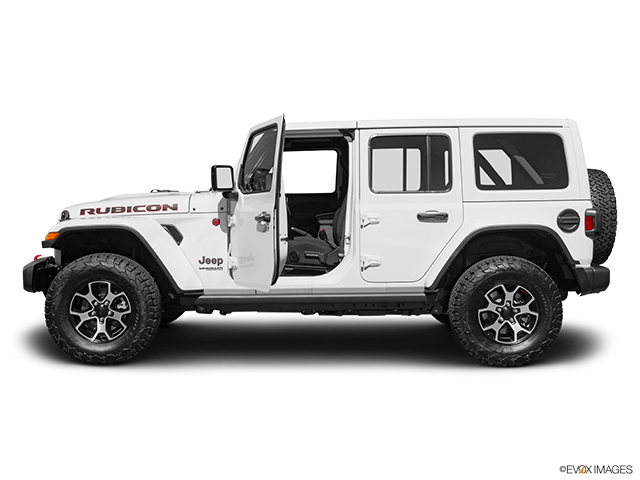 2023 Jeep Wrangler 4-Portes | Driver's side profile with drivers side door open