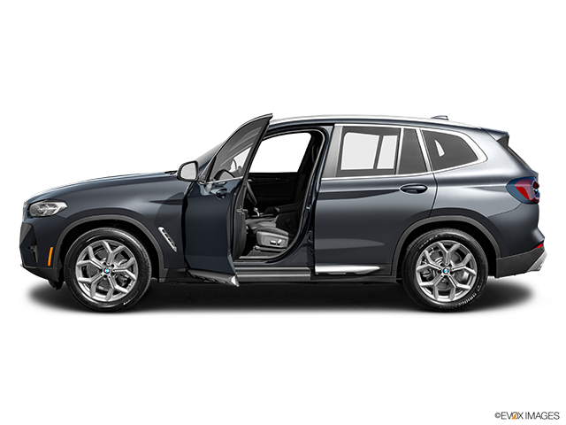 2024 BMW X3 | Driver's side profile with drivers side door open