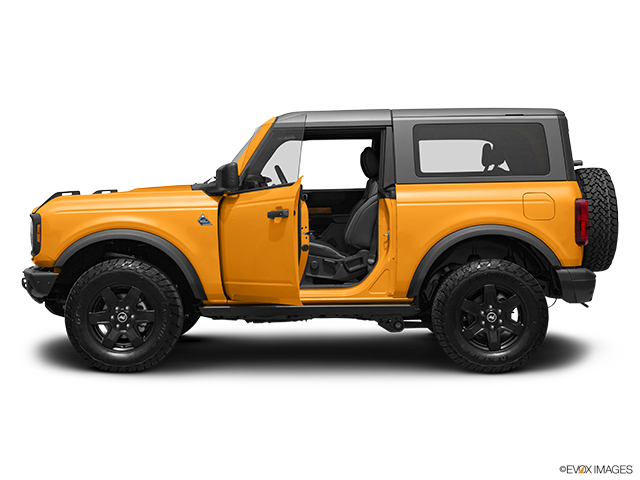 2023 Ford Bronco | Driver's side profile with drivers side door open