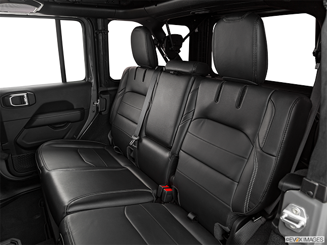 2023 Jeep Wrangler 4xe | Rear seats from Drivers Side