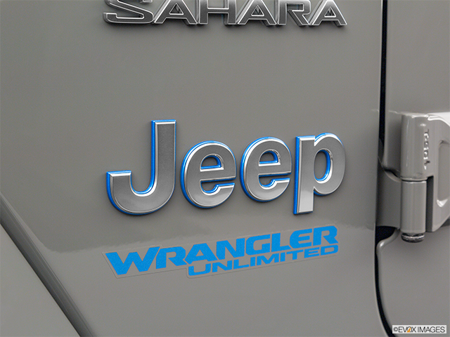 2023 Jeep Wrangler 4xe | Rear manufacturer badge/emblem
