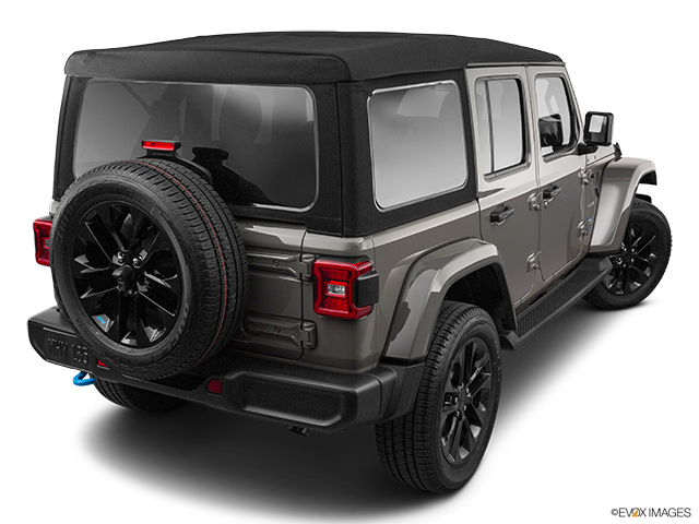 2023 Jeep Wrangler 4xe | Rear 3/4 angle view