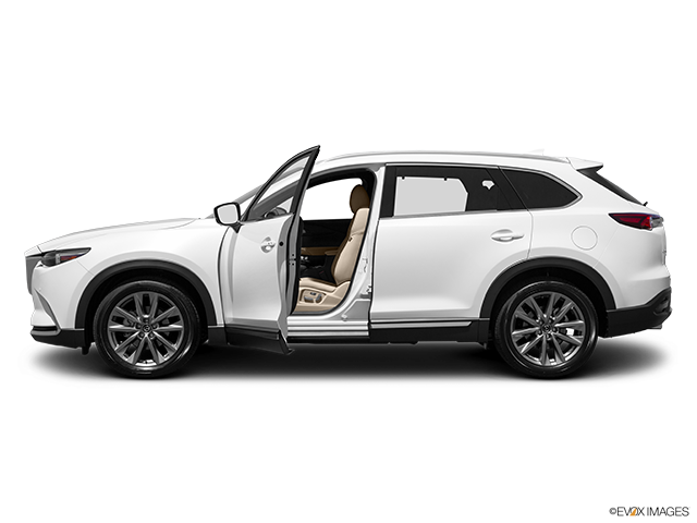 2022 Mazda CX-9 | Driver's side profile with drivers side door open