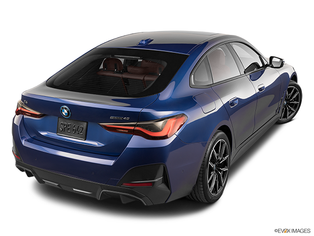 2022 BMW i4 | Rear 3/4 angle view