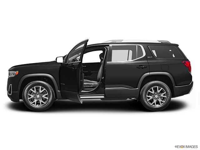 2022 GMC Acadia | Driver's side profile with drivers side door open