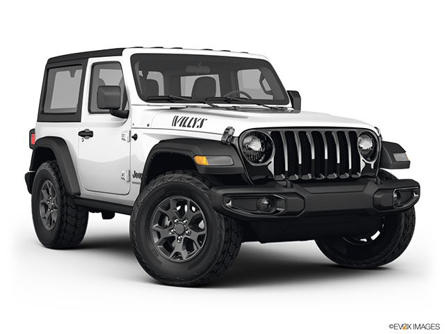 2022 Jeep Wrangler | Front passenger 3/4 w/ wheels turned
