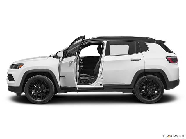 2024 Jeep Compass | Driver's side profile with drivers side door open