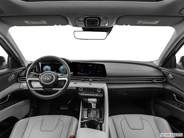 2023 Hyundai Elantra Hybrid | Centered wide dash shot