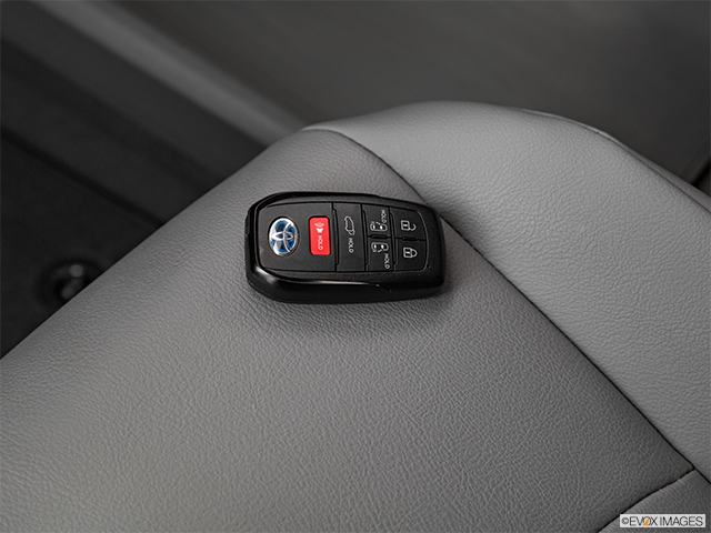 2023 Toyota Sienna | Key fob on driver’s seat