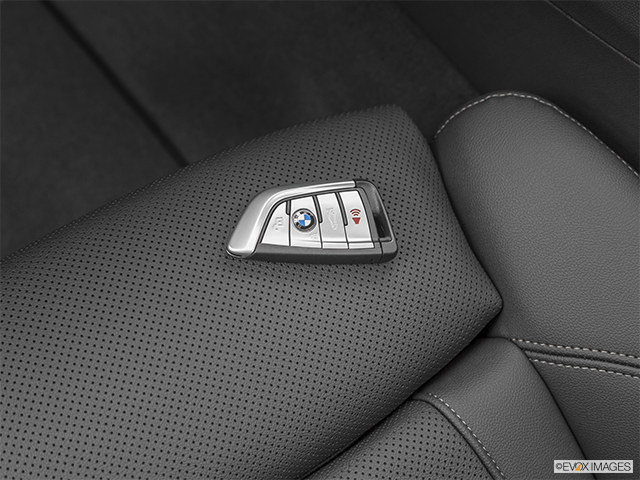 2025 BMW 5 Series | Key fob on driver’s seat