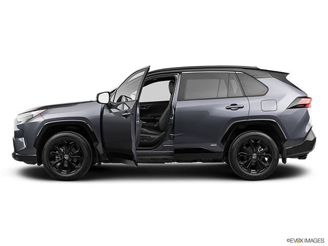 2022 Toyota RAV4 Hybrid | Driver's side profile with drivers side door open