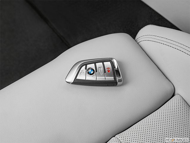 2023 BMW M8 Convertible | Key fob on driver’s seat