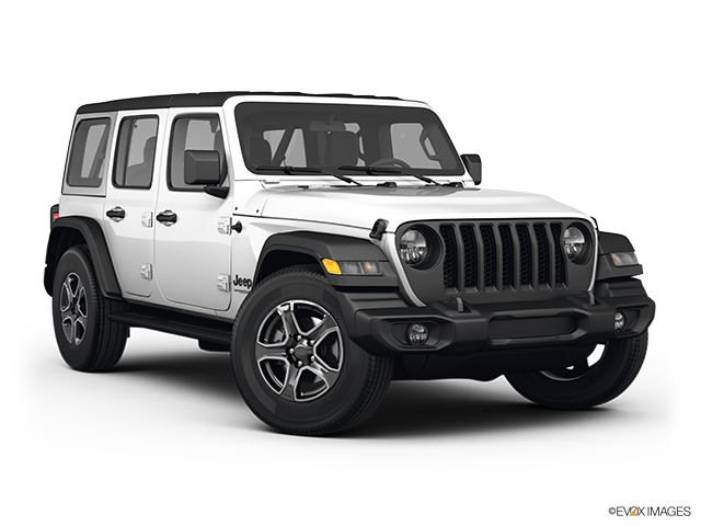 2022 Jeep Wrangler Unlimited | Front passenger 3/4 w/ wheels turned
