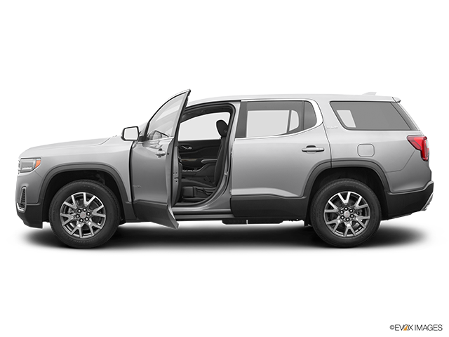 2023 GMC Acadia | Driver's side profile with drivers side door open