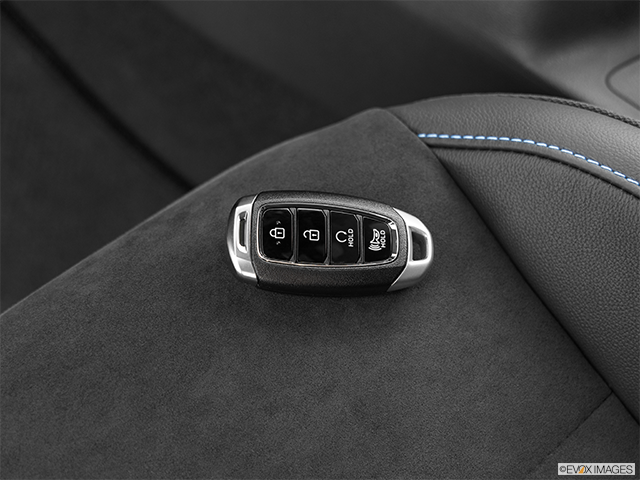 2023 Hyundai Kona N | Key fob on driver’s seat