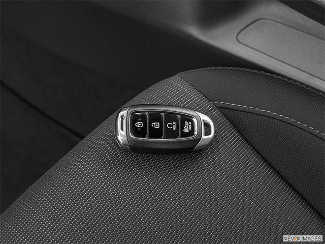 2023 Hyundai Kona | Key fob on driver’s seat