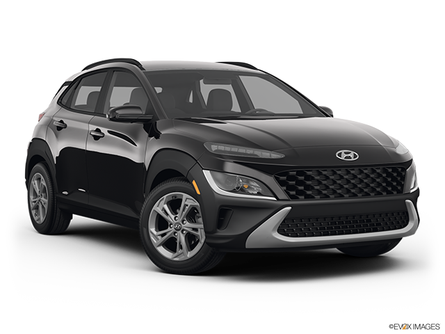 2023 Hyundai Kona | Front passenger 3/4 w/ wheels turned