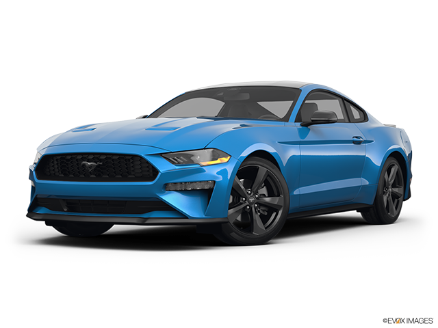 2022 ford mustang blue