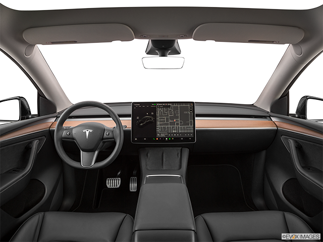 2022 Tesla Model Y | Centered wide dash shot