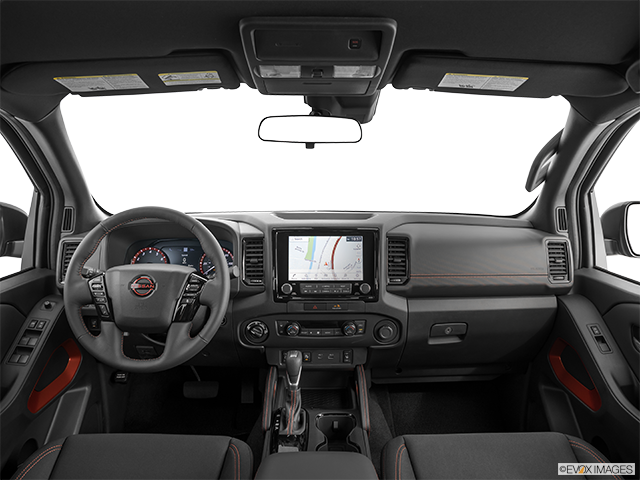 2023 Nissan Frontier | Centered wide dash shot