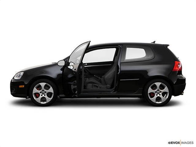 2009 Volkswagen GTI | Driver's side profile with drivers side door open