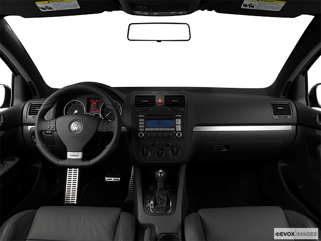 2009 Volkswagen GTI | Centered wide dash shot
