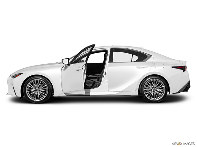 2024 Lexus IS 300 AWD | Driver's side profile with drivers side door open