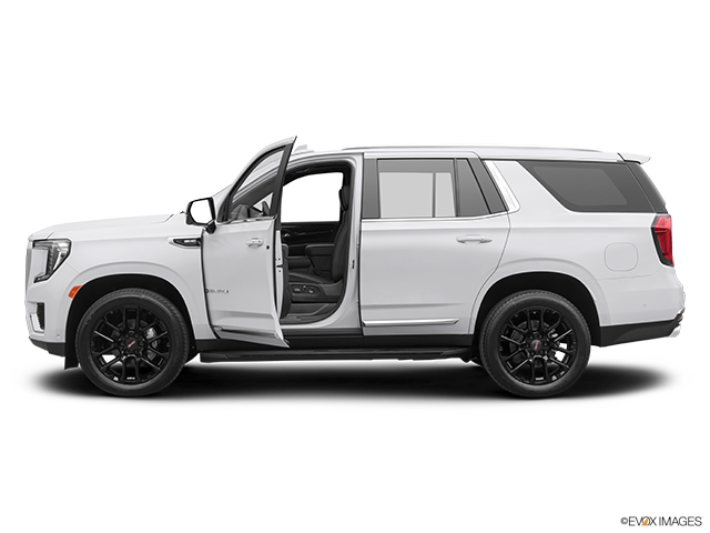 2024 GMC Yukon | Driver's side profile with drivers side door open